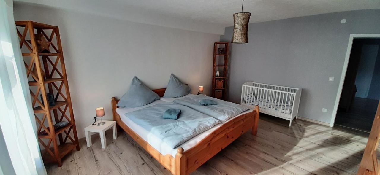 Ferienwohnung Schoene Aussicht Am Rothaarsteig Bad Laasphe Exterior photo