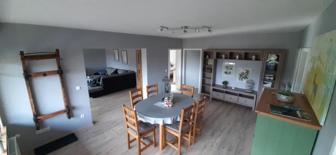 Ferienwohnung Schoene Aussicht Am Rothaarsteig Bad Laasphe Exterior photo